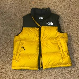 The North Face Retro 1996 Nuptse Vest Yellow XL